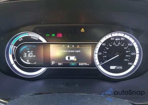 2020 Kia Niro Lxs из США, поврежденный, VIN KNDCB3LC9L5443141